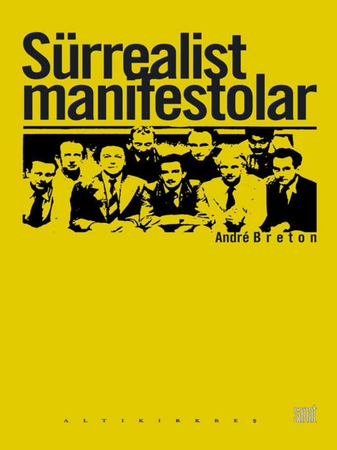 Sürrealist Manifestolar kapağı