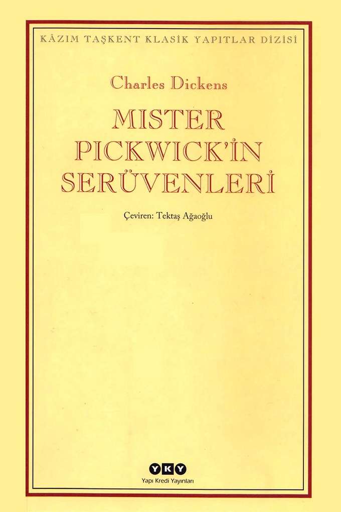 Mister Pickwick'in Serüvenleri kapağı