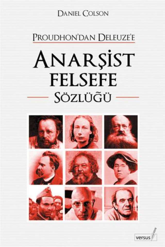 Proudhon'dan Deleuze'e Anarşist Felsefe Sözlüğü kapağı