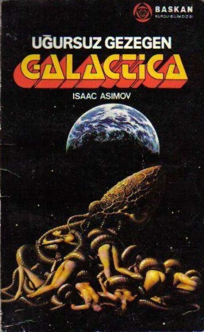 Uğursuz Gezegen Galactica kapağı