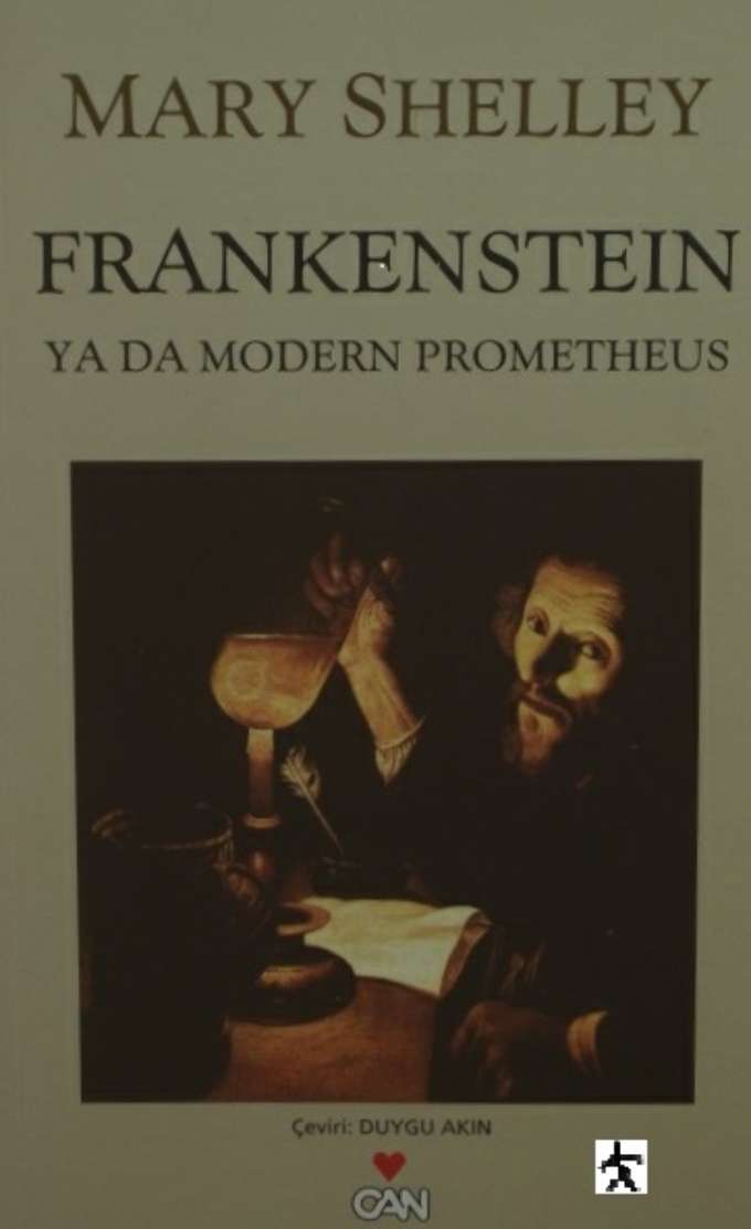 Frankenstein ya da Modern Prometheus kapağı