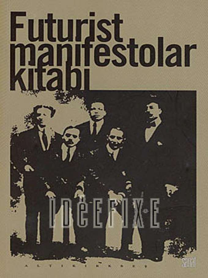 Futurist Manifestolar Kitabı kapağı